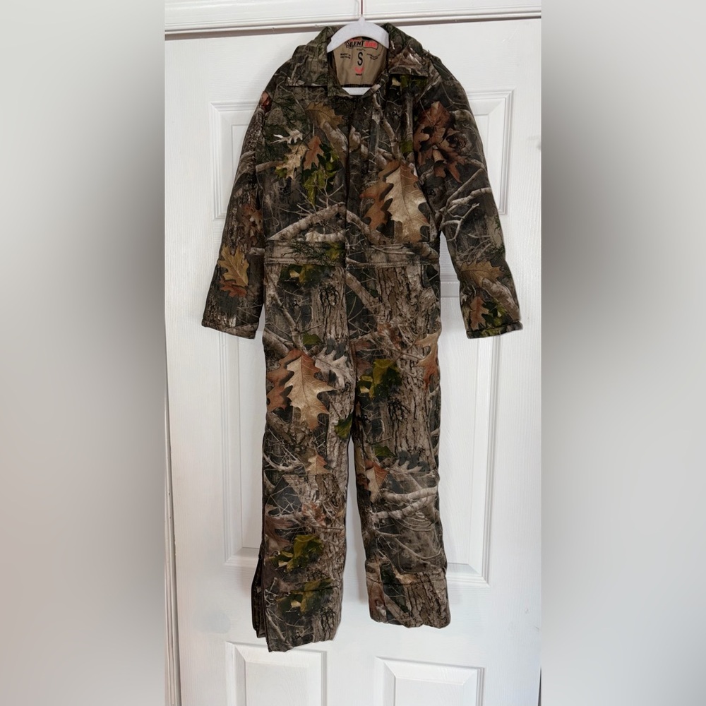 RedHead Silent-Hide Youth Camo Jumpsuit kid size small